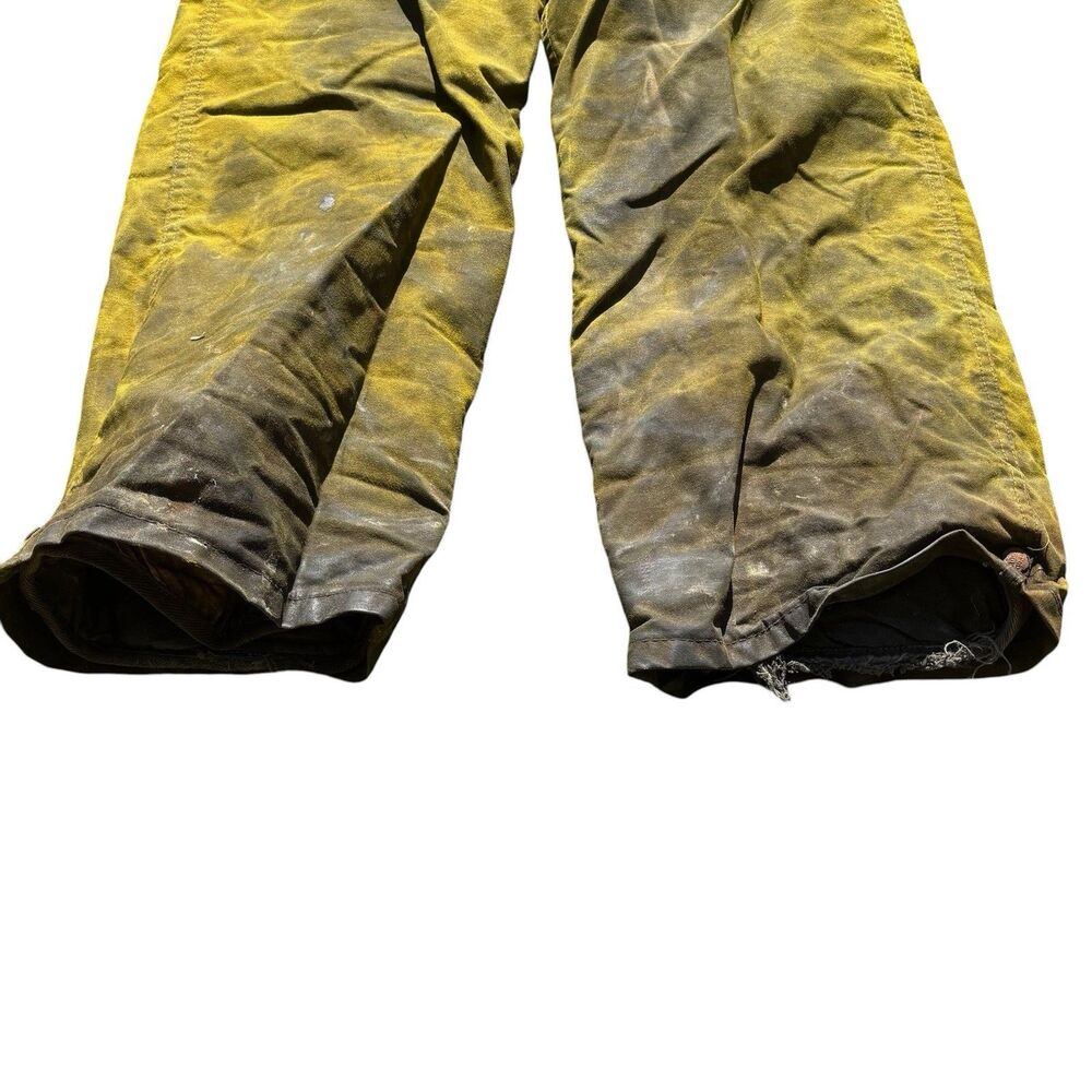 Thrashed Vintage Firefighter Turnout Pants Body Guard Survivair Men’s Size 30x27 - Picture 2 of 10